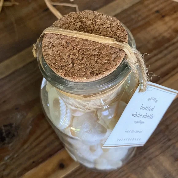 Pottery Barn Sally’s Seashore Seashells “Shells In A Bottle” Vase Filler 🐚 - Picture 10 of 16
